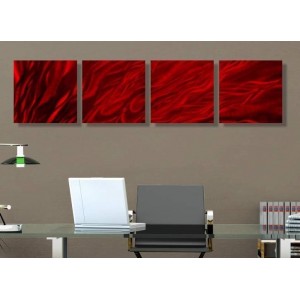 Eternal Flame by Jon Allen Contemporary Abstract Metal Wall Art Home Decor 765573609141  231379898379